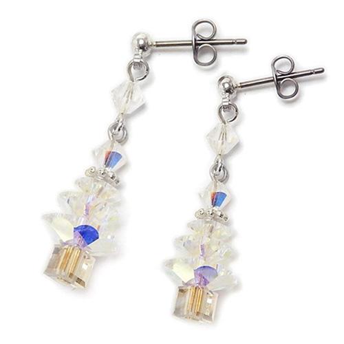 クリスマスツリー スワロフスキー ピアス イヤリング レディース チタンピアス プレゼント ギフト クリスマス ギフトに プレゼントに |  | 05