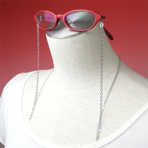 メール便 メガネチェーン フィガロ チェーン ゴールド色 シルバー色 ピンクゴールドカラー ガンメタ マスクチェーン バレンタイン ギフトに プレゼントに |  | 02