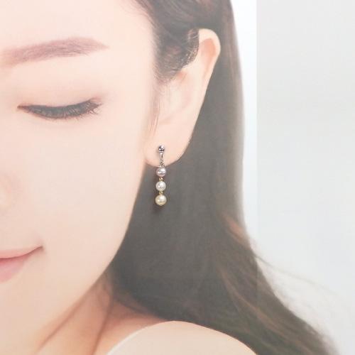 メール便 スリーカラー お団子 パールピアス チタンピアス イヤリング レディース プレゼント ギフト バレンタイン ギフトに プレゼントに |  | 02