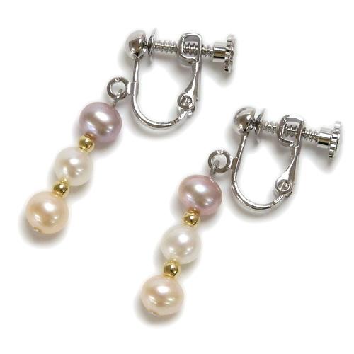 メール便 スリーカラー お団子 パールピアス チタンピアス イヤリング レディース プレゼント ギフト バレンタイン ギフトに プレゼントに |  | 03