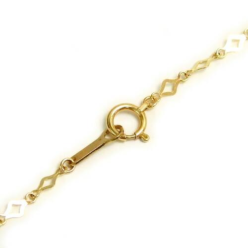 ブレスレット K18 ゴールド チェーン ひし形 スパークル 18金 イエローゴールド ダイヤ形 ギフト クリスマス プレゼントに ギフトに |  | 03