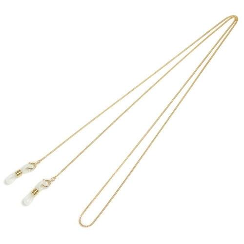 K18 18金 喜平 メガネチェーン キヘイ 喜平 1.2mm ネックレスにもなる 2WAY 眼鏡チェーン K18YG イエローゴールド 資産 母 父 敬老の日 | 
