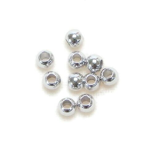 メール便 カシメ玉 つぶし玉 2mm×10個 肉厚 アクセサリーパーツ 金具 かしめ 2ミリ 10粒 シルバーカラー ゴールドカラー 真ちゅう |  | 01