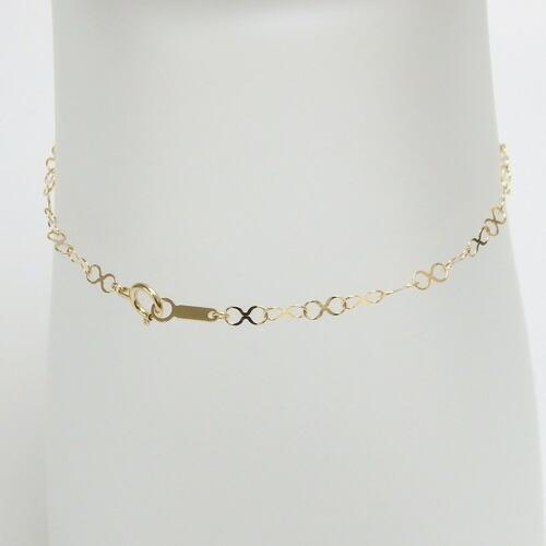 K18 ゴールド チェーン アンクレット インフィニティ エックス 18金 イエローゴールド ギフト ホワイトデー ギフトに プレゼントに 爆買 |  | 04