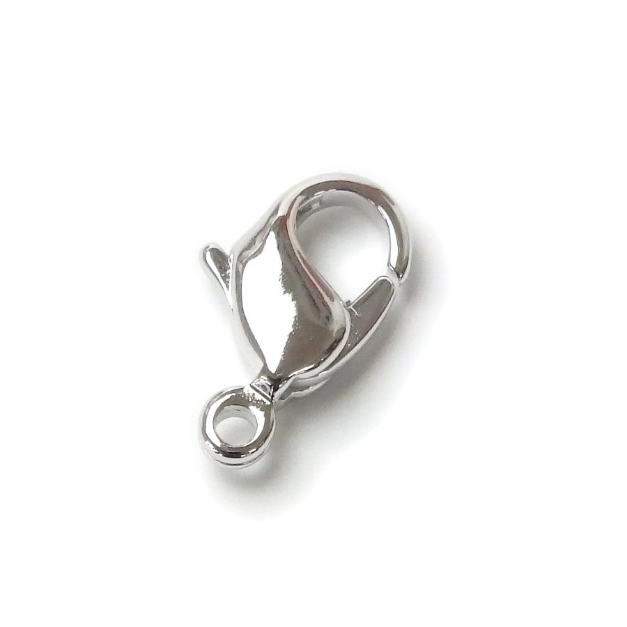 メール便 シルバー カニカン 銀製 Ag スターリングシルバー 925 カニ環 クラスプ アクセサリーパーツ 留め具 金具 silver_s |  | 01