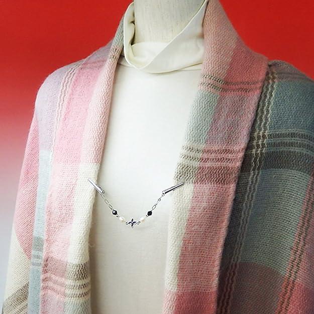 メール便 ショールクリップ ストールクリップ ブラッククロス 淡水パール ドレスクリップ スカーフクリップ シェイプレット メンズ おしゃれ termhalloween 爆買 |  | 01