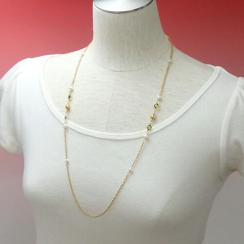 メール便 ネックレスになる メガネチェーン シャネルストーン & 淡水真珠 眼鏡チェーン 淡水パール マスクチェーン クリスマス ギフトに プレゼントに |  | 05