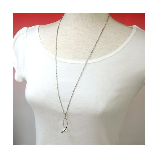 メール便 ひねり デザイントップ 淡水パール ロングネックレス ペンダント シルバーカラー ねじり デザイン バチカン ホワイトデー ギフトに プレゼントに 爆買 |  | 04