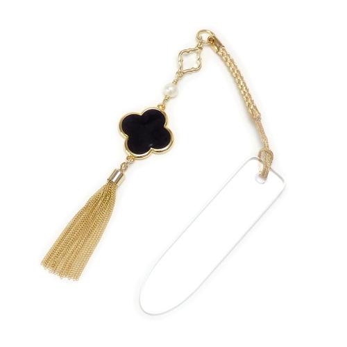 メール便 帯飾り セレブモチーフ & パール ＆ タッセル 根付 ストラップ 帯飾りプレート 根付け ゴールドカラー 浴衣 着物 和装小物 和装雑貨 |  | 01