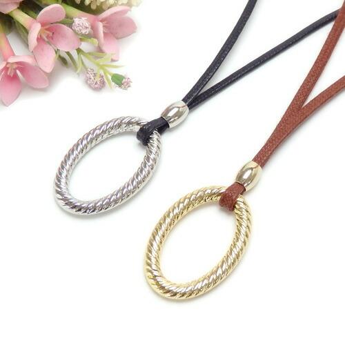 メール便 メガネホルダー ネックレス マーキス ツイストオーバル 樹脂 楕円形 リング コットン 平紐 眼鏡ホルダー 軽量 グラスホルダー 首掛け CCBパーツ |  | 05