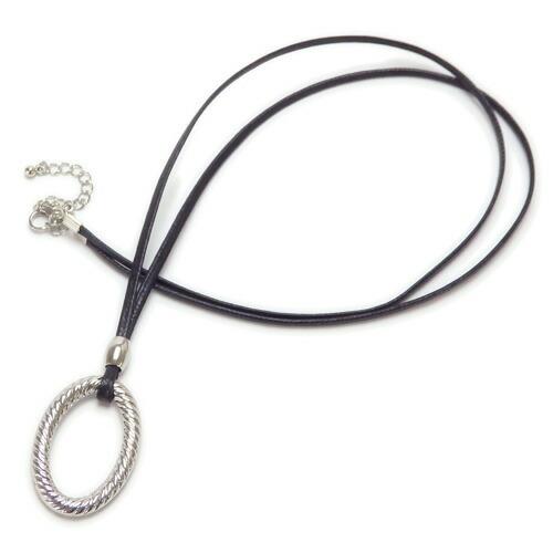 メール便 メガネホルダー ネックレス マーキス ツイストオーバル 樹脂 楕円形 リング コットン 平紐 眼鏡ホルダー 軽量 グラスホルダー 首掛け CCBパーツ |  | 07