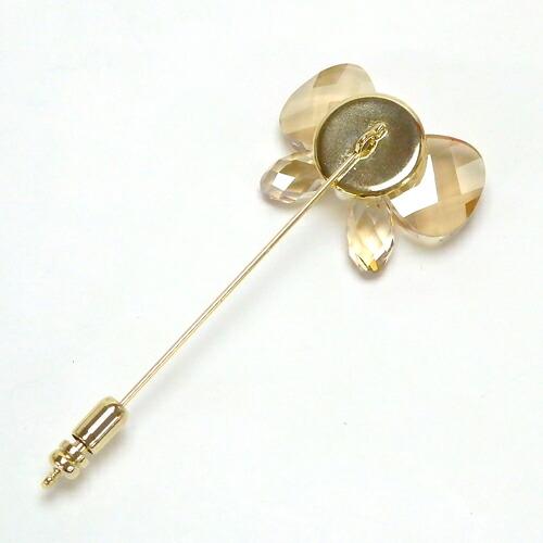 メール便 ちょうちょ リボン ハットピン スワロフスキー 淡水真珠 ショールピン パール ストール留め スカーフ留め 淡水パール ブローチ |  | 07