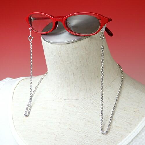メガネチェーン シルバー 銀 スクリュー シルバーチェーン ネックレスにもなる 2WAY 眼鏡チェーン 母 父 敬老の日 プレゼント |  | 01