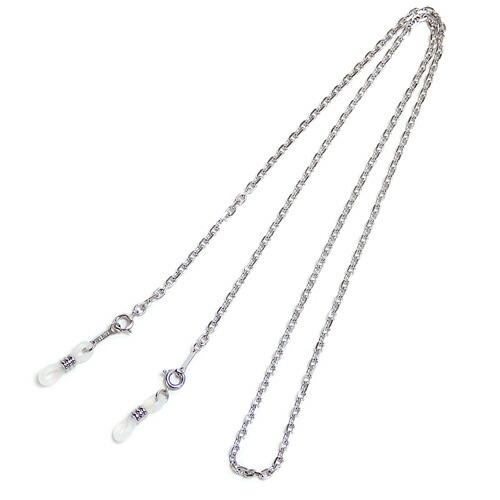 銀の メガネチェーン カットアズキ シルバーチェーン あずきチェーン Ag ネックレスにもなる 2WAY シルバー めがねチェーン 母 父 敬老の日 マスクチェーン |  | 04