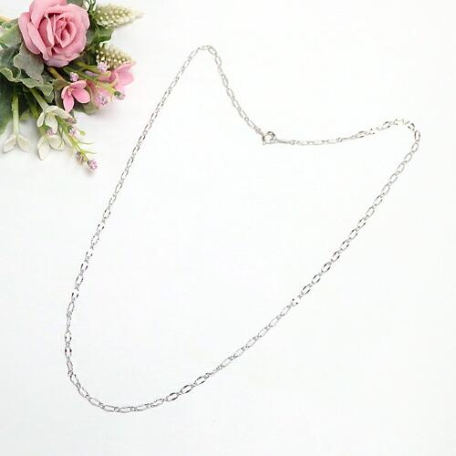 メール便 ギフトケース付き シルバーチェーン ネックレス キラリ フィガロ大  60cm 銀製 シルバーネックレス silver_s |  | 01