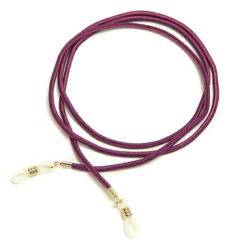 メール便 メガネチェーン シルク 100％ 組紐 バイカラー 細め 正絹 組み紐 グラスコード メガネ紐 眼鏡コード めがねチェーン 老眼鏡 軽量 京都 日本製 |  | 03