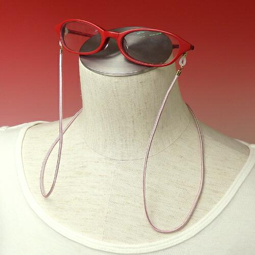 メール便 メガネチェーン シルク 100％ 組紐 バイカラー 細め 正絹 組み紐 グラスコード メガネ紐 眼鏡コード めがねチェーン 老眼鏡 軽量 京都 日本製 |  | 09