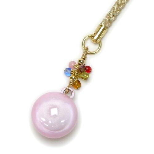 メール便 厄除け 七色 チェコビーズ 水琴鈴 カラフル 丸玉 ミュージックボール 根付 ストラップ キーホルダー 開運 ハーモニーボール ガムランボール 鈴の音 |  | 04