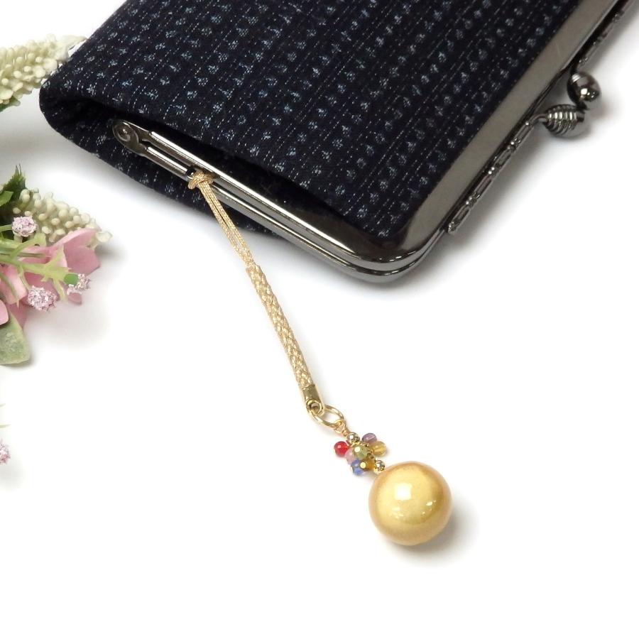 メール便 厄除け 七色 チェコビーズ 水琴鈴 カラフル 丸玉 ミュージックボール 根付 ストラップ キーホルダー 開運 ハーモニーボール ガムランボール 鈴の音 |  | 06