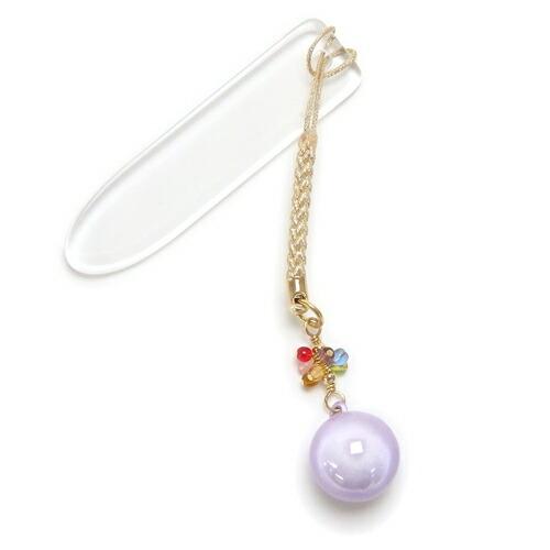 メール便 帯飾り カラフル 丸玉 水琴鈴 厄除け 七色 チェコビーズ ミュージックボール 根付 ストラップ ハーモニーボール ガムランボール 鈴の音 浴衣 着物 |  | 03