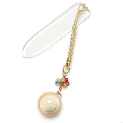 メール便 帯飾り カラフル 丸玉 水琴鈴 厄除け 七色 チェコビーズ ミュージックボール 根付 ストラップ ハーモニーボール ガムランボール 鈴の音 浴衣 着物 |  | 05