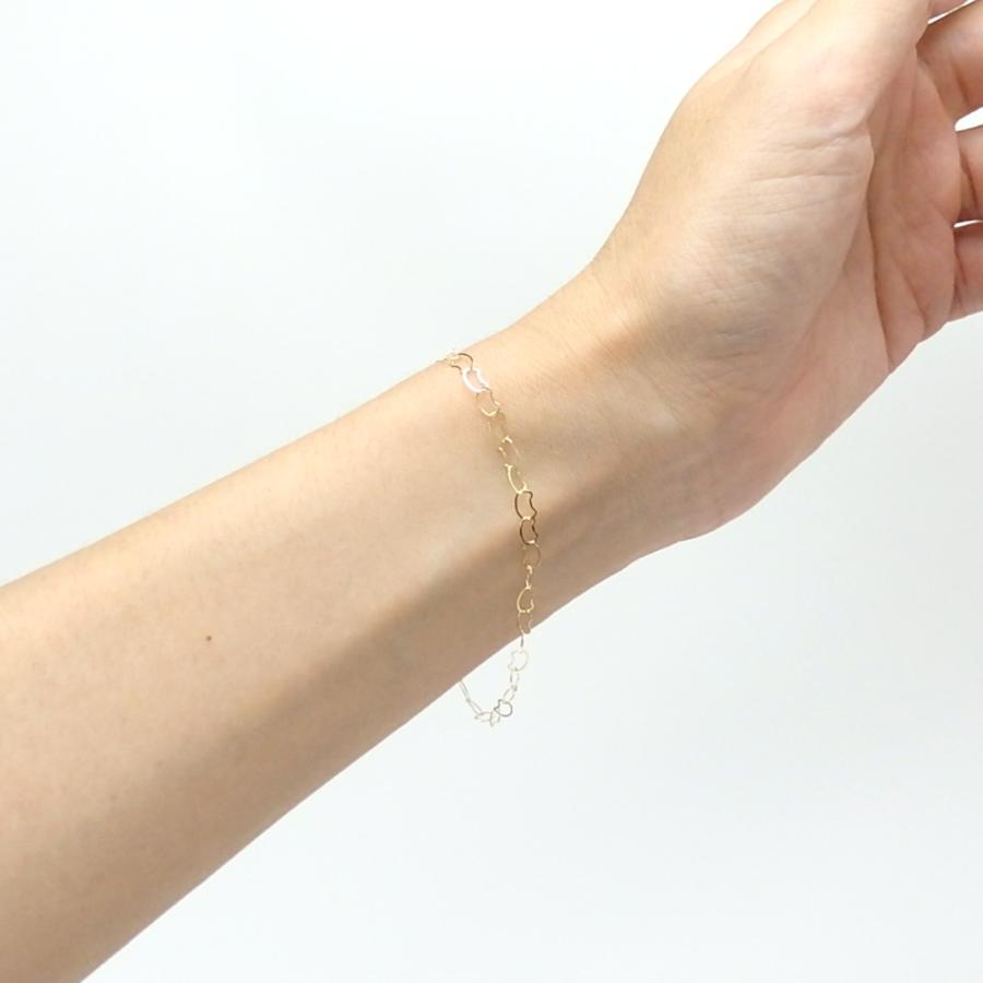 ブレスレット K18 18金 猫ちゃん チェーン ねこ K18YG イエローゴールド cat ケース付き ホワイトデー ギフトに プレゼントに 爆買 |  | 03