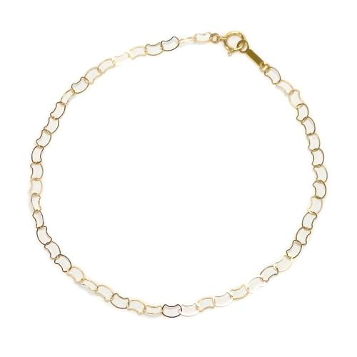 アンクレット K18 18金 猫ちゃん ゴールド チェーン ねこ K18YG イエローゴールド ケース付き cat バレンタイン ギフトに プレゼントに |  | 03