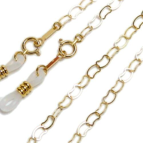 K10 10金 メガネチェーン 猫ちゃん チェーン ネックレスになる 2WAY 眼鏡チェーン YG イエローゴールド cat マスクチェーン バレンタイン ギフトに プレゼントに |  | 02