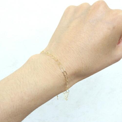 ブレスレット K10 10金 猫ちゃん チェーン ねこ K10YG イエローゴールド cat ケース付き ホワイトデー ギフトに プレゼントに 爆買 |  | 02