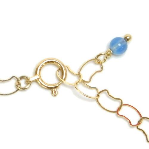 ブレスレット K18 18金 猫ちゃん ゴールド チェーン 天然石 淡水パール ねこ K18YG イエローゴールド cat ケース付き ホワイトデー ギフトに プレゼントに 爆買 |  | 06