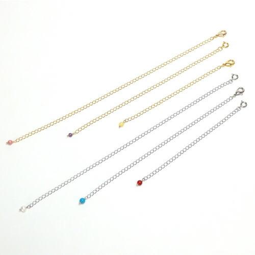 メール便 超ロング アジャスター チェーン 天然石 エンドパーツ ネックレス 延長 アジャスター 金具 留め金具 接続金具 ブレスレット アンクレット 延長金具 |  | 17