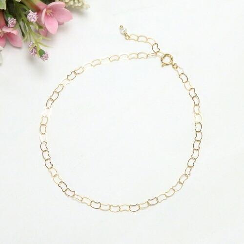 アンクレット  K10 10金 猫ちゃん チェーン 天然石 淡水パール ねこ K10YG イエローゴールド パール ケース付き ホワイトデー ギフトに プレゼントに 爆買 |  | 10