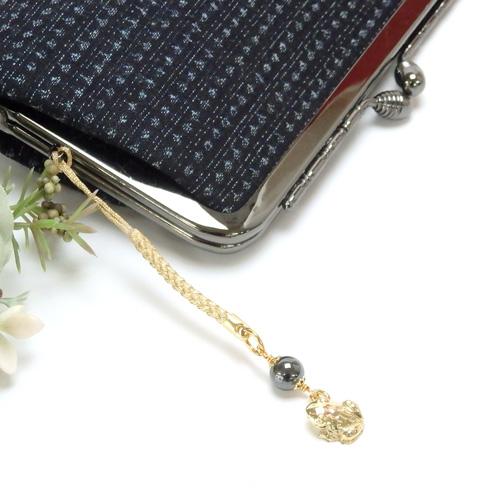 メール便 ストラップ 開運 亀 蛙 ＆ 天然石 根付 金色 キーホルダー 風水 根付け パワーストーン かえる カエル かめ カメ クリスマス ギフトに プレゼントに |  | 04