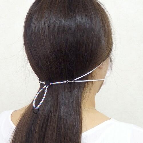 メール便 マスクバンド アウトドアコード マスクストラップ 長さ調整可能 パラコード 大人用 子供用 蛍光色 ネオンカラー マスクホルダー |  | 02