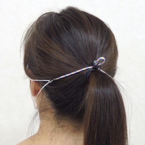 メール便 マスクバンド アウトドアコード マスクストラップ 長さ調整可能 パラコード 大人用 子供用 蛍光色 ネオンカラー マスクホルダー |  | 04