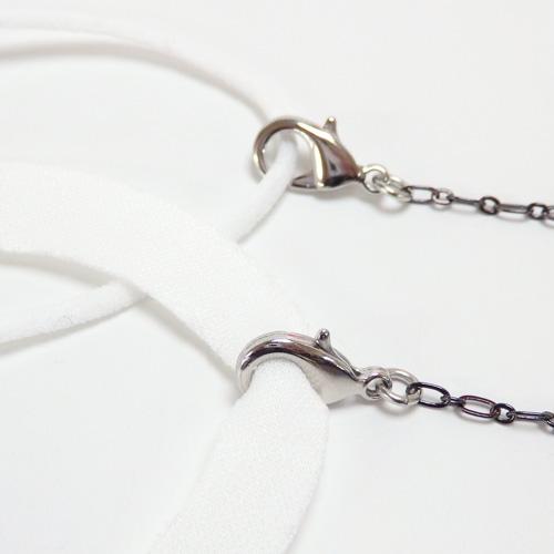 メール便 マスクチェーン ブラッククロス マスクストラップ マスクコード マスク紐 マスクホルダー スワロフスキー ゴスロリ ハロウィン メンズ 爆買 | SWAROVSKI | 04