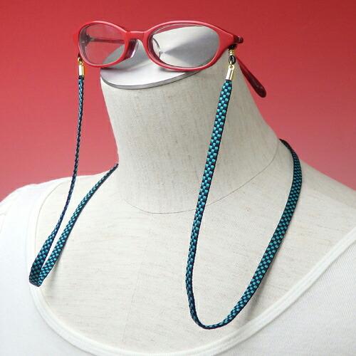 メール便 鬼殺し紐 加賀紐 メガネチェーン 眼鏡紐 グラスホルダー 市松 麻の葉文様 鱗紋 亀甲紋 胡蝶 炎 桜餅 鬼滅紐 マスクチェーン マスクストラップ |  | 02