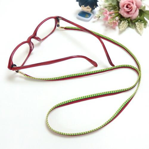 メール便 鬼殺し紐 加賀紐 メガネチェーン 眼鏡紐 グラスホルダー 市松 麻の葉文様 鱗紋 亀甲紋 胡蝶 炎 桜餅 鬼滅紐 マスクチェーン マスクストラップ |  | 05
