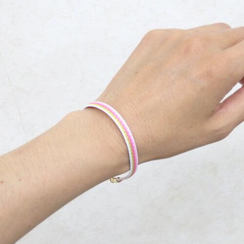 メール便 鬼殺し紐 加賀紐 ブレスレット 平紐 市松 麻の葉文様 鱗紋 亀甲紋 胡蝶 炎 桜餅 鬼殺紐 鬼滅紐 日本製 メンズ レディース 子供用 |  | 13