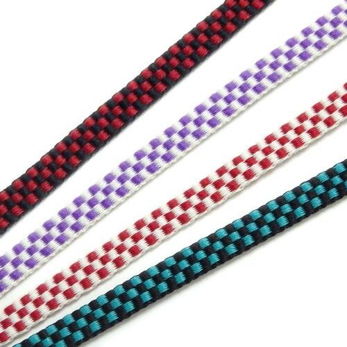 メール便 鬼殺し紐 加賀紐 ブレスレット 平紐 市松 麻の葉文様 鱗紋 亀甲紋 胡蝶 炎 桜餅 鬼殺紐 鬼滅紐 日本製 メンズ レディース 子供用 |  | 02