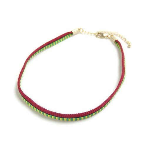 メール便 鬼殺し紐 加賀紐 アンクレット 平紐 市松 麻の葉 鱗紋 亀甲紋 胡蝶 炎 桜餅 鬼殺紐 鬼滅紐 日本製 メンズ レディース 子供用 足環 爆買 |  | 04