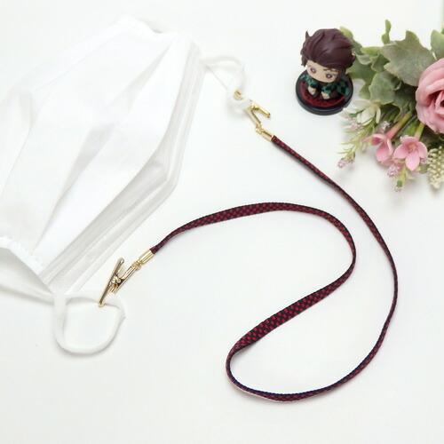 メール便 鬼殺し紐 加賀紐 ナフキンクリップ  鬼滅紐 ハンカチクリップ ディナークリップ 前掛けクリップ ナプキンクリップ 帽子クリップ マスクチェーン 爆買 |  | 09