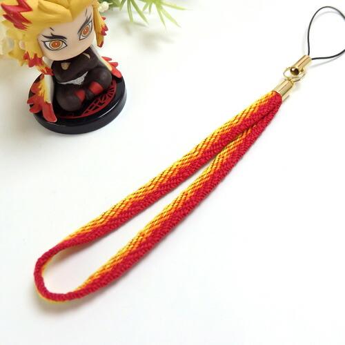 メール便 鬼殺し紐 加賀紐 平紐 ストラップ 携帯ストラップ ストラップ紐 市松 麻の葉 鱗紋 亀甲紋 胡蝶 炎 桜餅 鬼殺紐 鬼滅紐 日本製 爆買 |  | 07