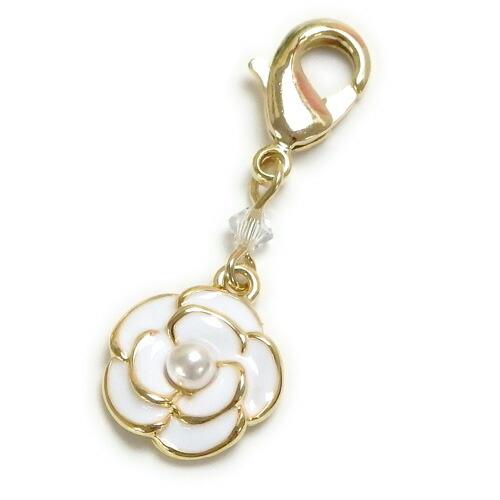 メール便 マスクチャーム カメリア スワロフスキー マスクアクセサリー ブラック ホワイト おしゃれ かわいい マスクジュエリー マスクピアス 爆買 |  | 03