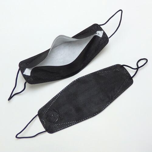 メール便 在庫限り 韓国マスク 日本製 血色マスク 不織布 3D 立体 マスク 5枚 口紅つかない 呼吸がしやすい 息がしやすい ブルーオーシャン ブラック ピンク |  | 07