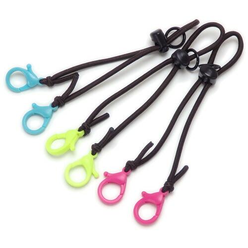 金属アレルギー対応 マスクバンド プラカニカン ゴム マスクベルト マスクレット 耳が痛くない 長さ調整可能 コードストッパー マスクストラップ プラスチック |  | 02