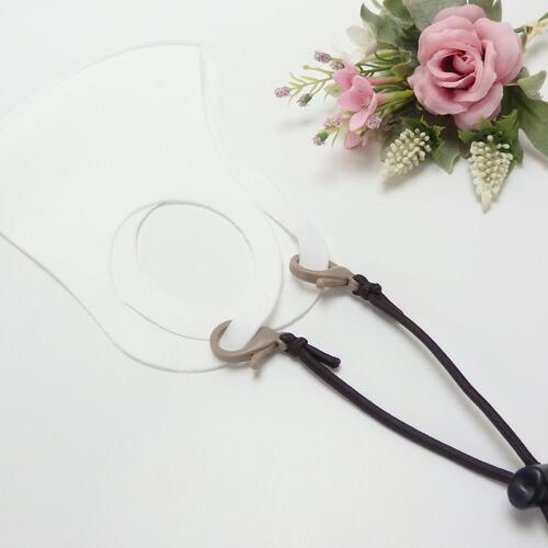 金属アレルギー対応 マスクバンド プラカニカン ゴム マスクベルト マスクレット 耳が痛くない 長さ調整可能 コードストッパー マスクストラップ プラスチック |  | 05