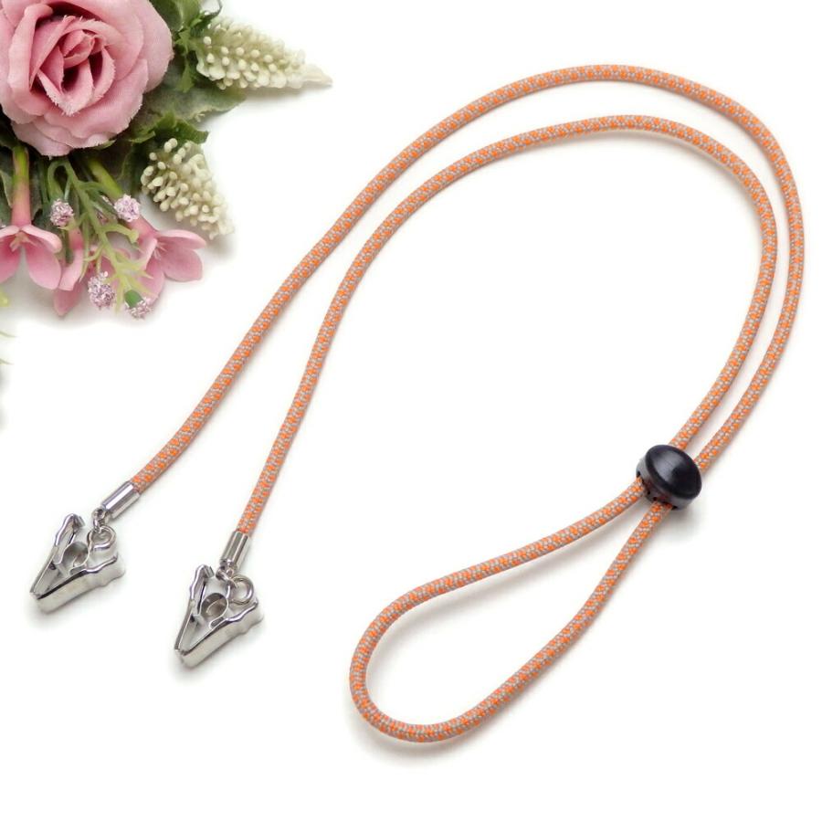 メール便 帽子クリップ アウトドアコード コードストッパー付き ハットクリップ 長め ロング パラコード 帽子ホルダー 帽子ストッパー 大人用 子供用 爆買 |  | 01