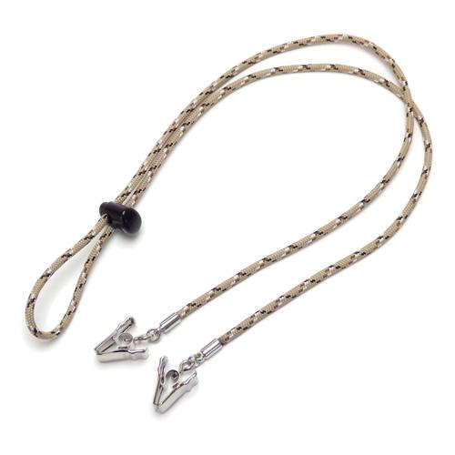 メール便 帽子クリップ アウトドアコード コードストッパー付き ハットクリップ 長め ロング パラコード 帽子ホルダー 帽子ストッパー 大人用 子供用 爆買 |  | 09