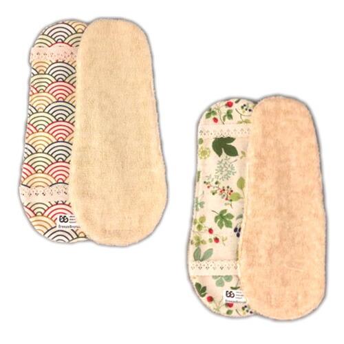 ブリーズブロンズ 消臭 布パッド Dタイプ 布ナプキン用 1枚 オーガニックコットン 尿漏れ対応 防水 デオドラントインナー 布ナフキンパッド 日本製 | 